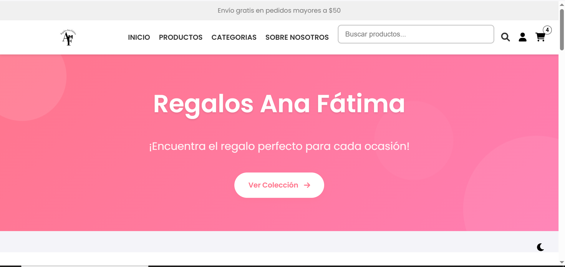 Regalos Ana Fátima E-Commerce